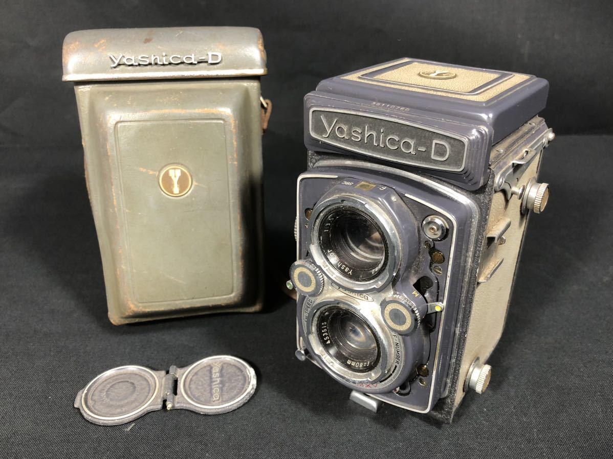 【国内配送】 YASHICA-D レトロ 二眼レフカメラ フィルムカメラ