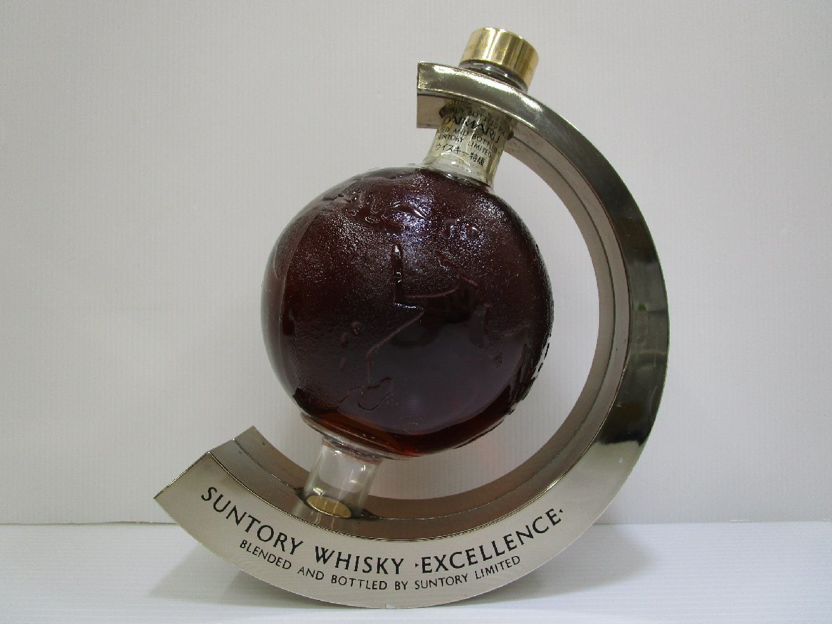 SUNTORY 地球儀型ウイスキー EXCELLENCE DAIMARU 希少！サントリー