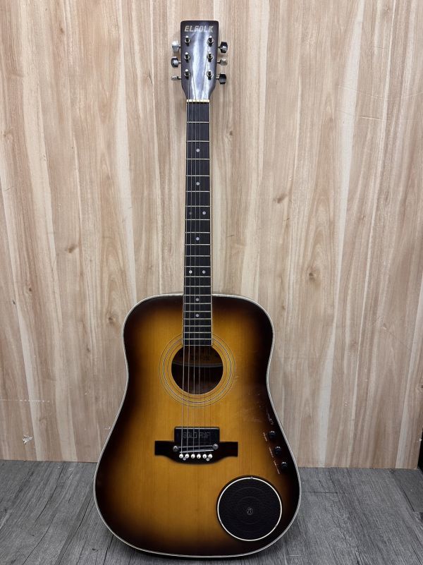 ELFOLK アコースティックギター サンバースト ELFOLK アコースティック