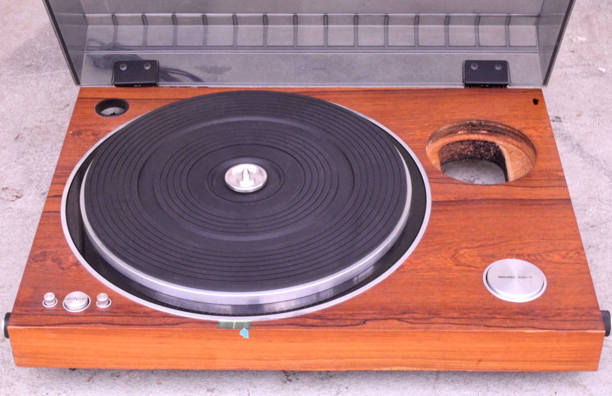 MICRO DD-5 レコードプレーヤー ダイレクトドライブ方式 ヘッドシェル  