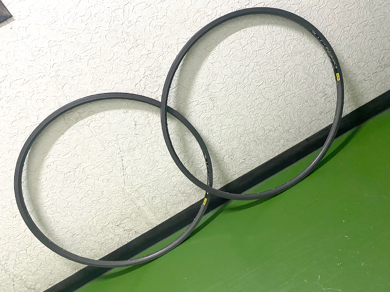 やや傷や汚れあり】MAVIC OPEN PRO CD 32H 2本セット マビック