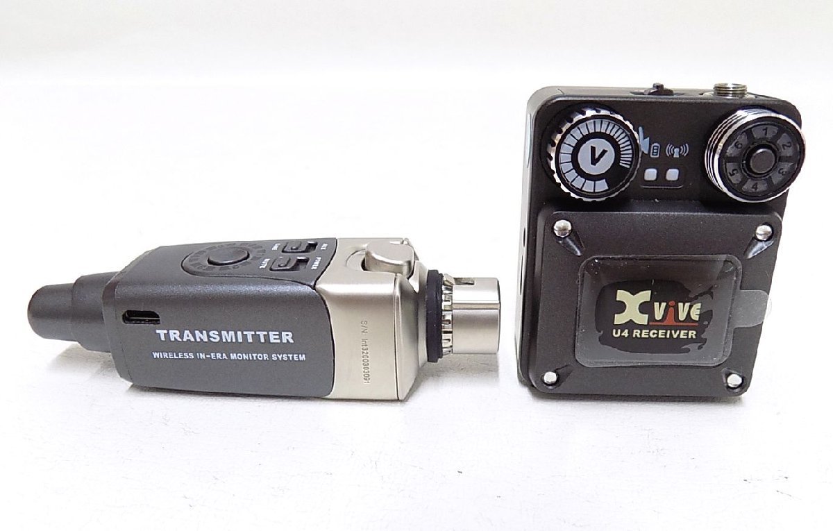 イヤモニ用 ワイヤレス XVIVE XV-U4 U4 インイヤーモニター デジタル