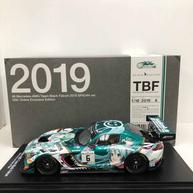 Mercedes-AMG やむを得ない GT3 #6 BLACK FALCON 初音ミク