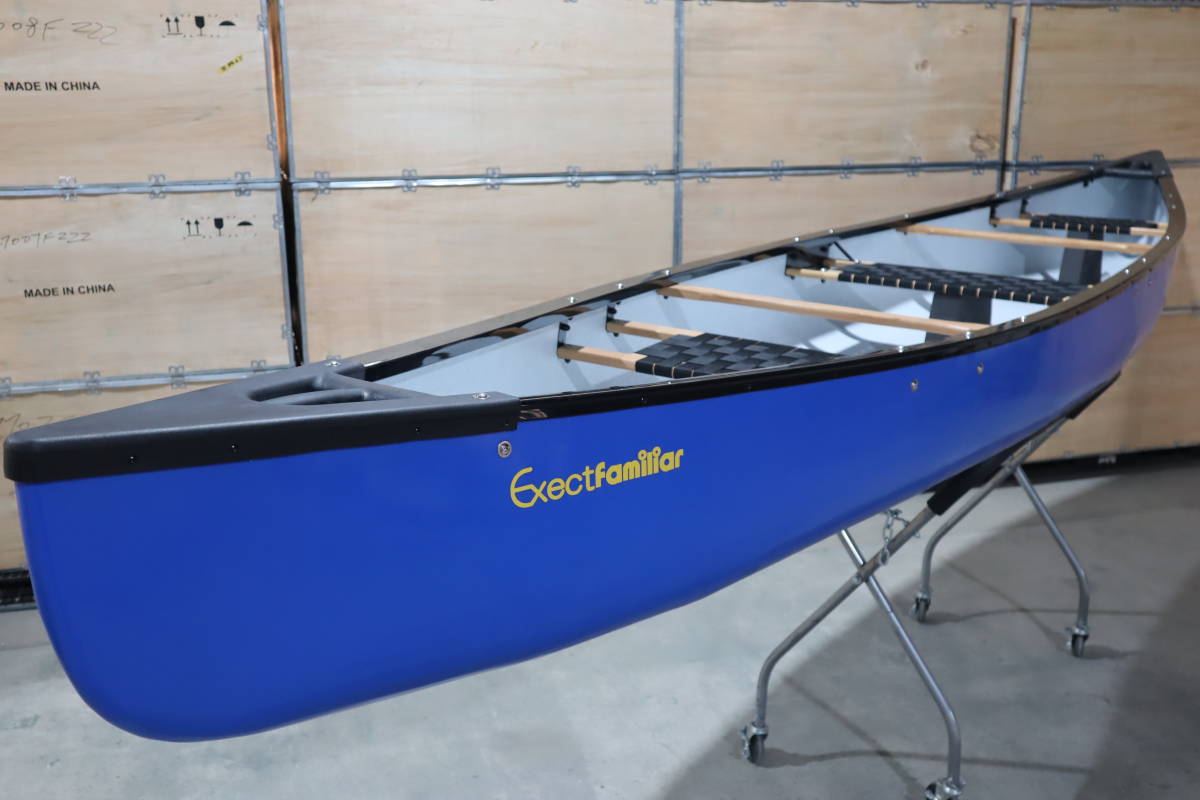 【未使用】Exect Familiar 16f EX4800LLDPE カナディアンカヌーLLDPE3層構造 出品船体military