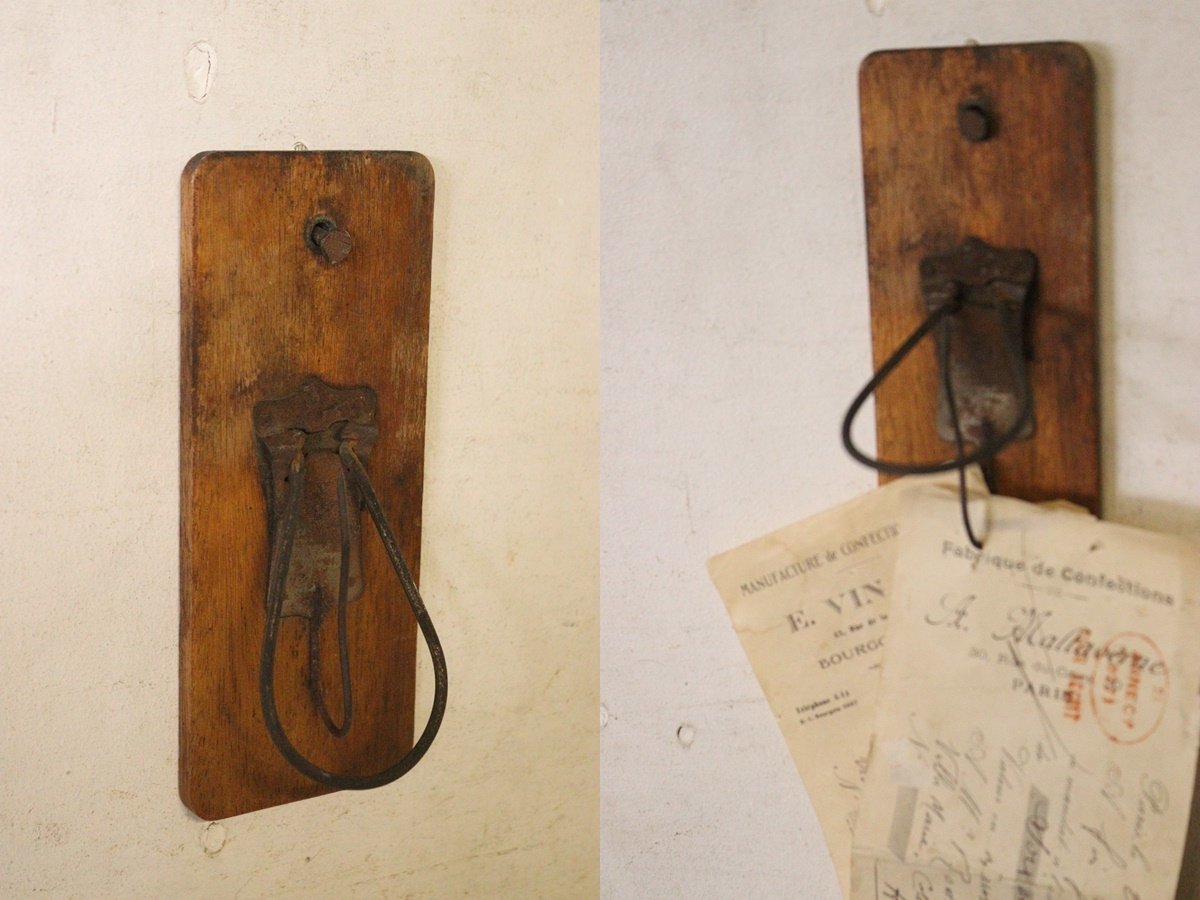 アンティーク 伝票刺し レトロ