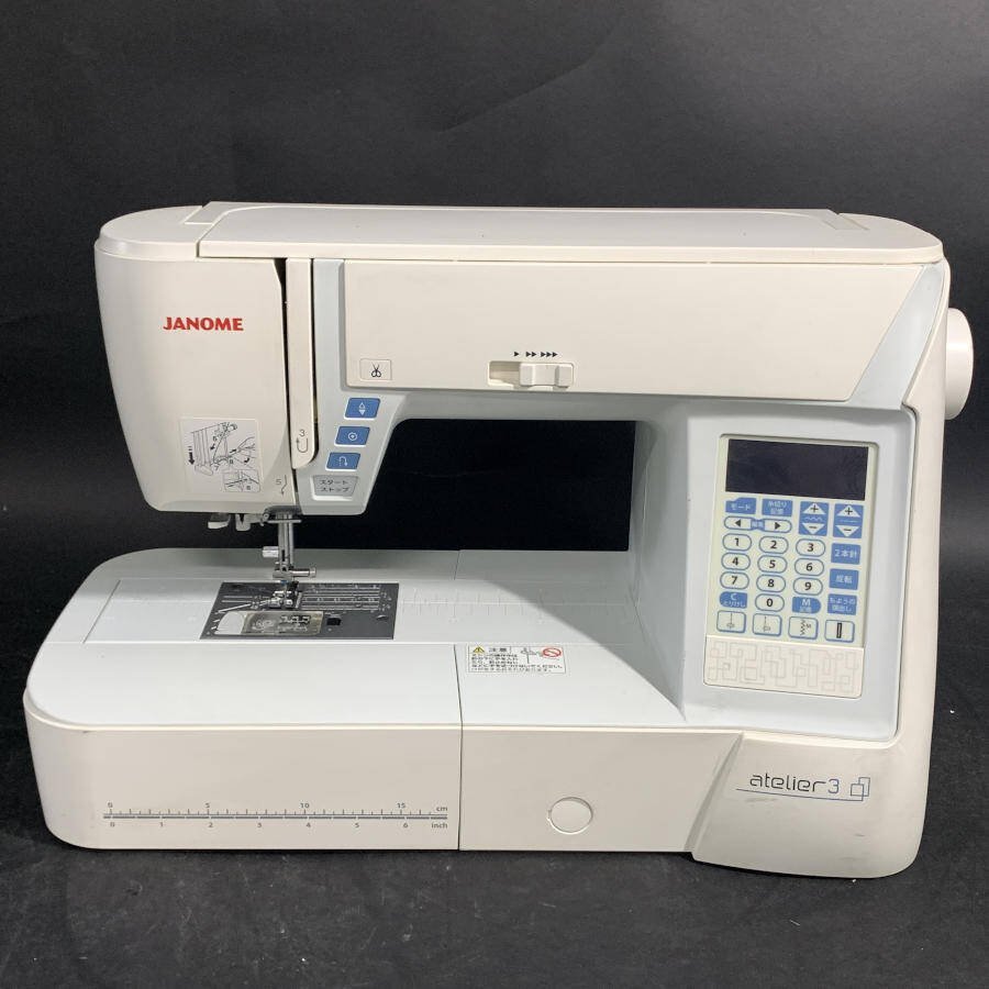 JANOME - JANOME アトリエ3型コンピューターミシン JANOME - JANOME アトリエ3型コンピューターミシンの通販 by 大