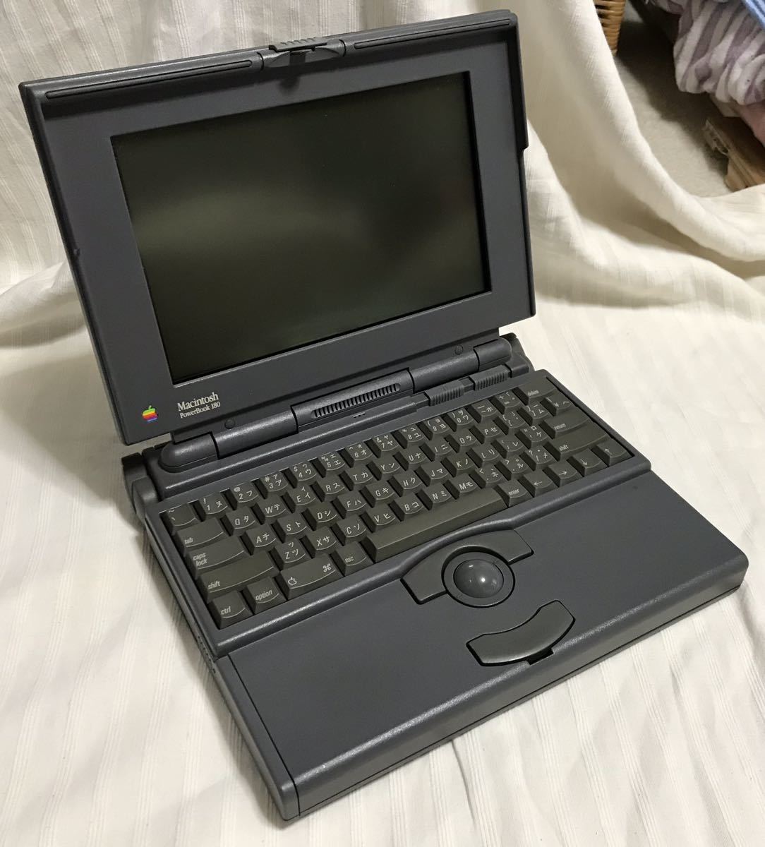 【全体的に状態が悪い】PowerBook 180/HD 240MB/RAM 10MB/FD ジャンクの落札情報詳細 - ヤフオク落札価格検索 ...