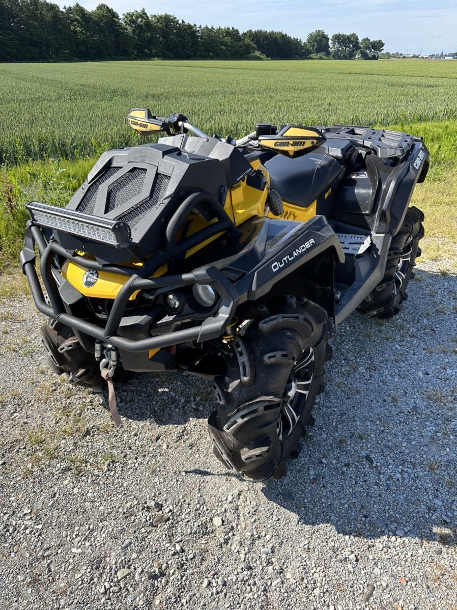 【目立った傷や汚れなし】公道走行可能 ナンバー付き 低走行 can am outlander 1000cc カンナム アウトランダー バギー
