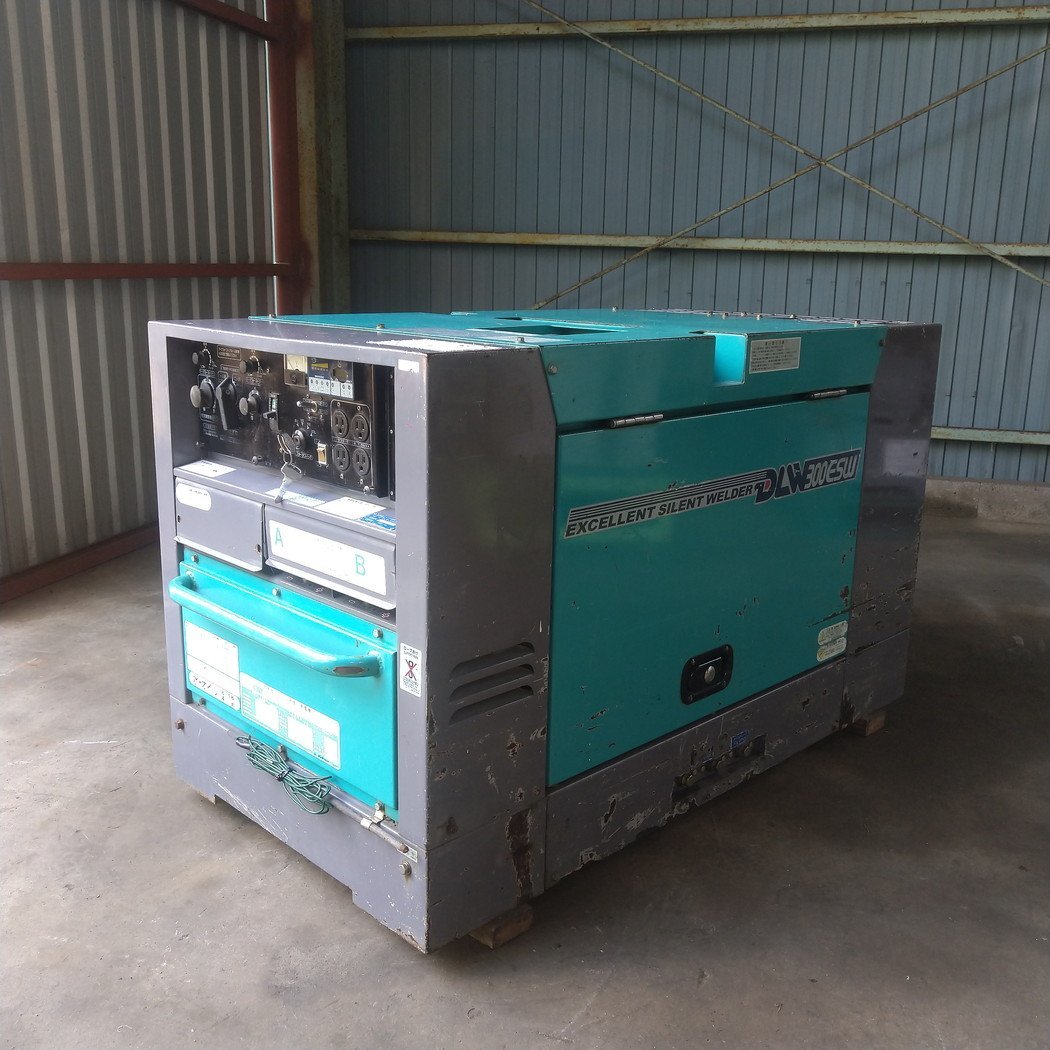 溶接機 BLW-280SSⅡ デンヨー ウェルダー 2人同時使用 防音型エンジン