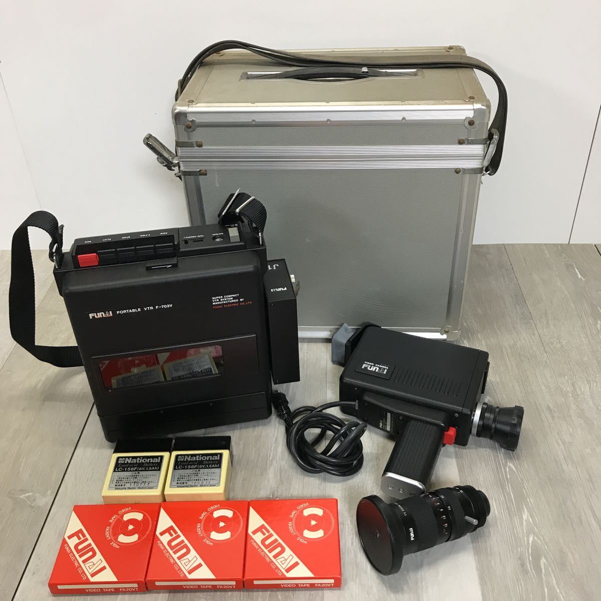 フナイ ポータブル VTR F-703V レトロ　カメラ フナイ ポータブル VTR F-703V レトロ カメラ - メルカリ