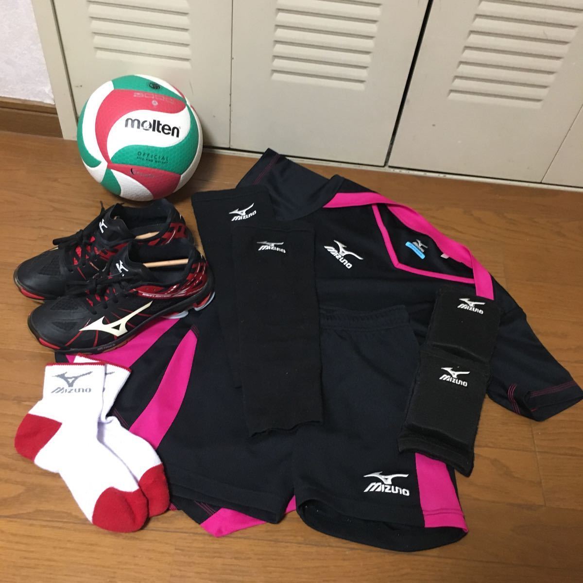 水戸啓明高校　バレーボール　練習着　mizuno ファイテン MIZUNO / 練習着 / バレーボール バレーボール 練習
