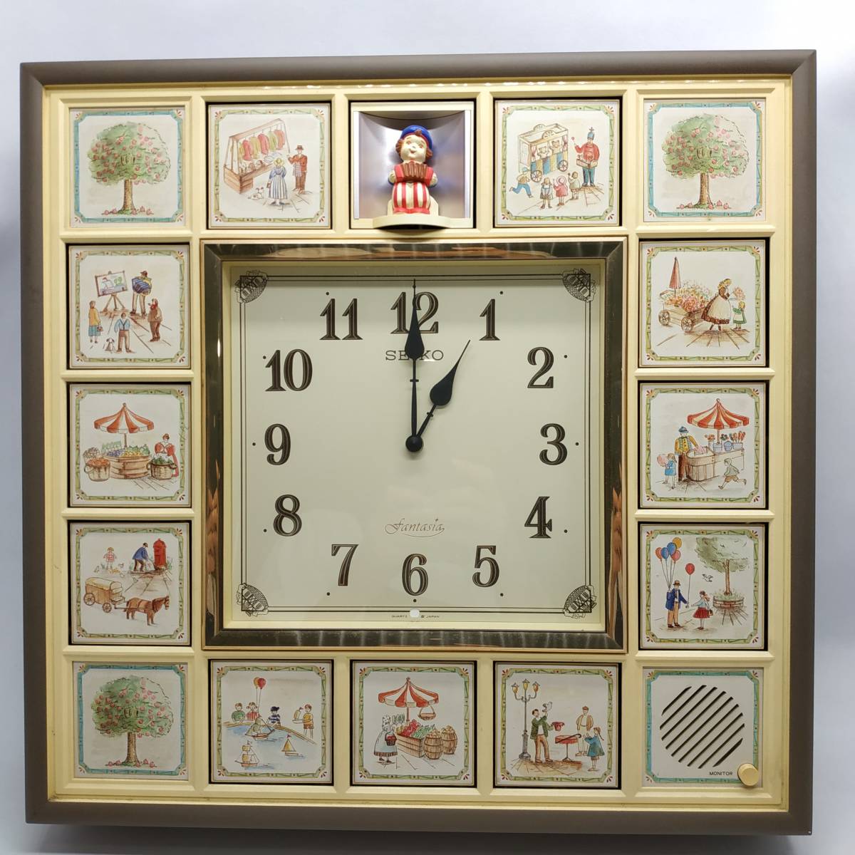 セイコー ファンタジア からくり時計 動作確認済み