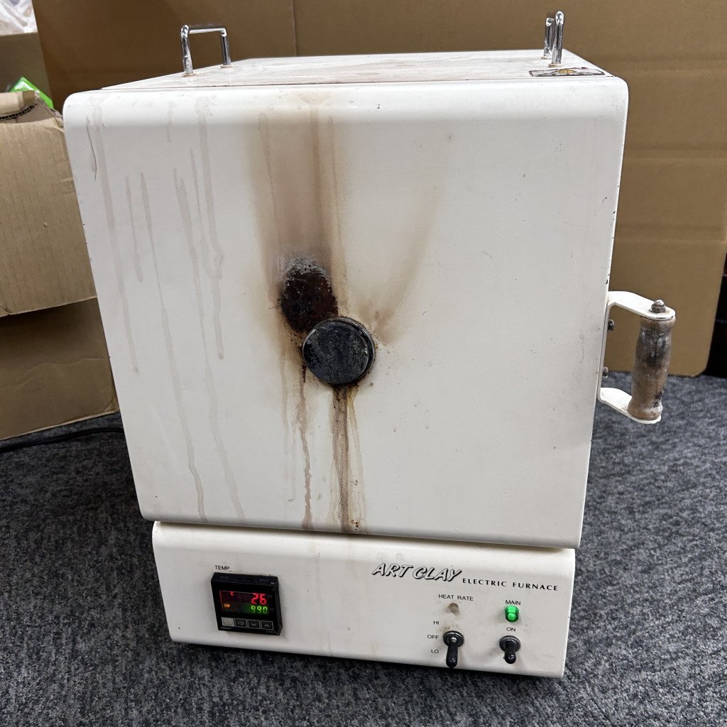 【傷や汚れあり】【91151】城田電気炉材 ART CLAY ELECTRIC FURNACE アートクレイ ファーネス プロ 家庭用 電気炉