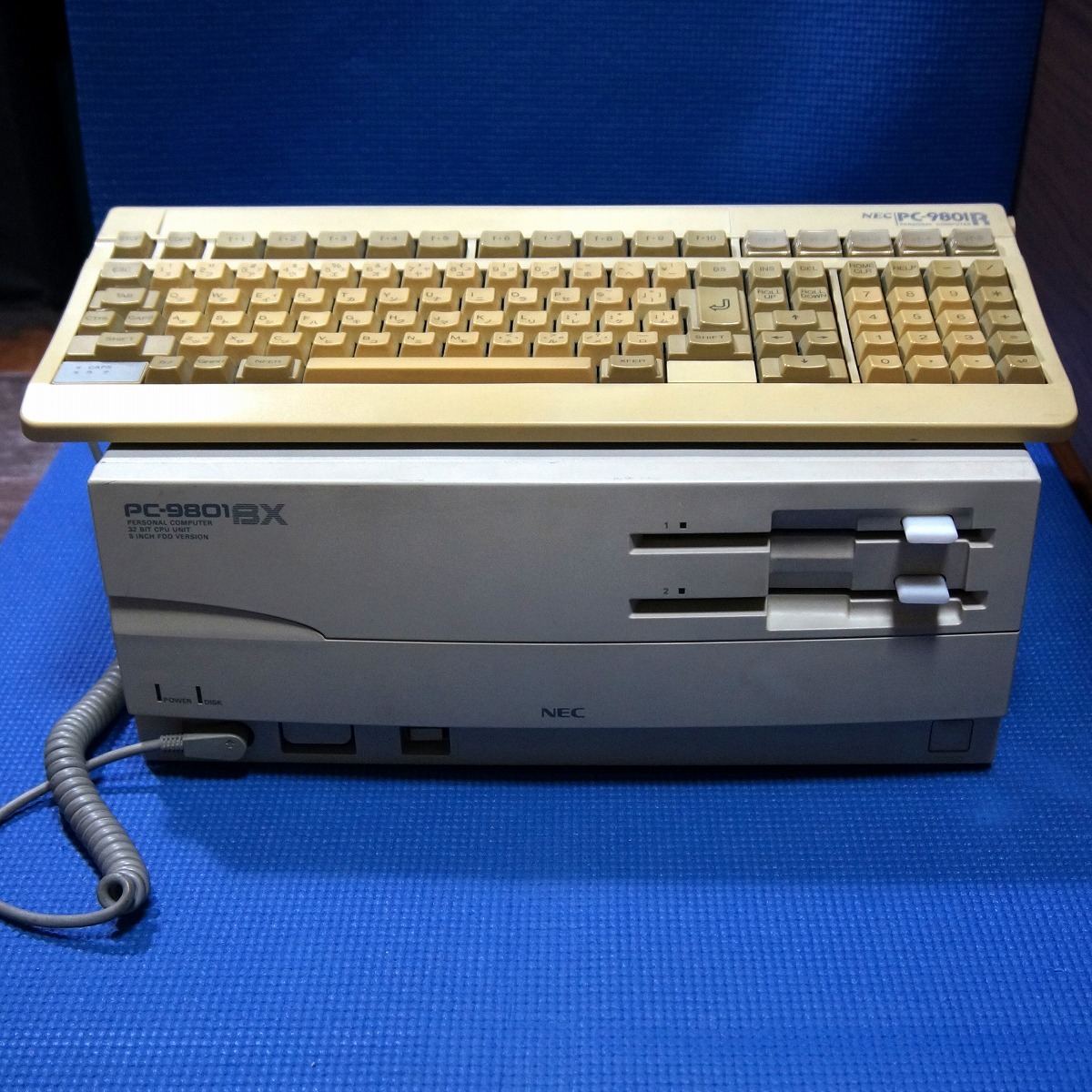 NEC PC-9801BX 本体のみ 難あり 傷や汚れあり】NEC PC-9801BX/M2 メンテ済み 難あり PC-9801-87搭載の