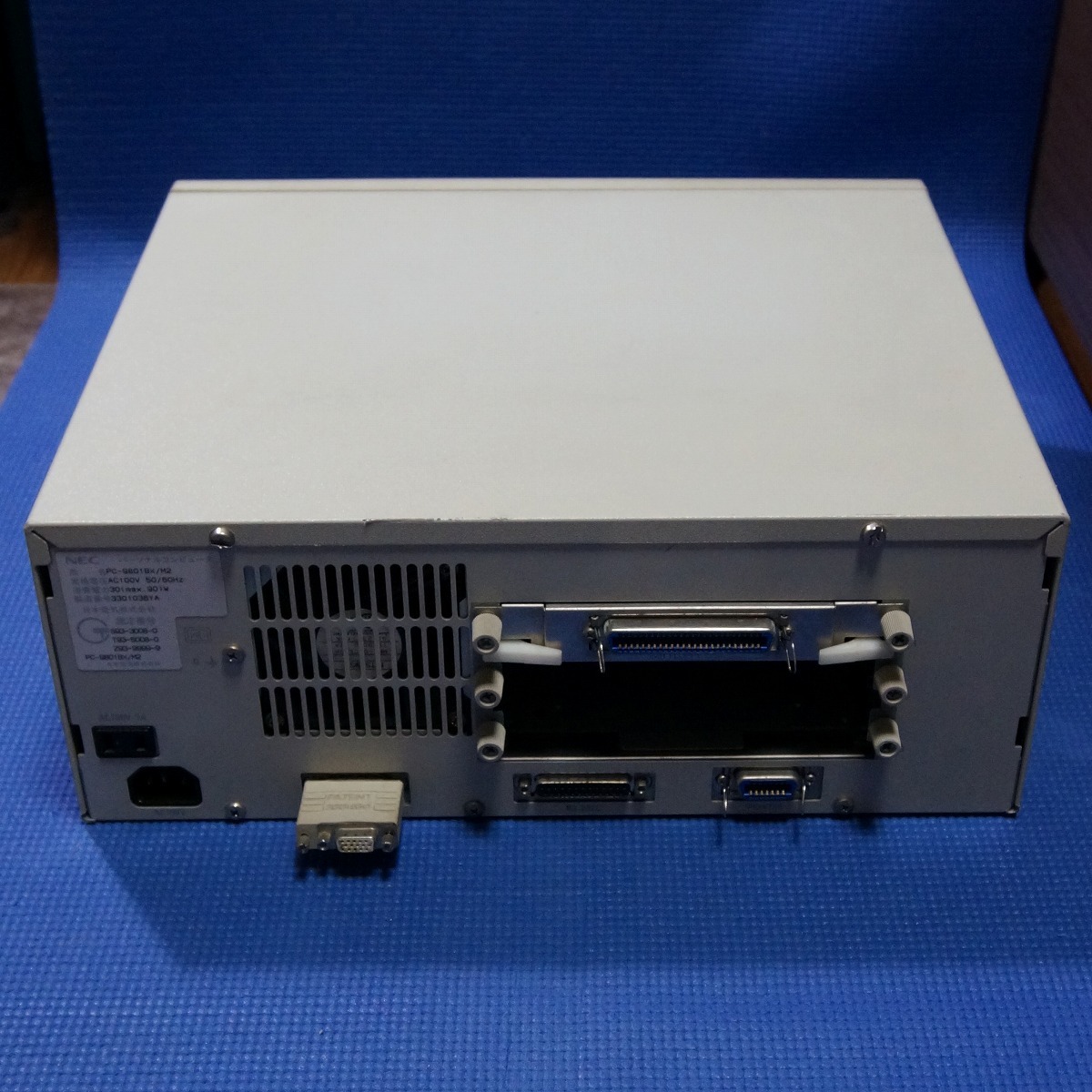 傷や汚れあり】NEC PC-9801BX/M2 メンテ済み 難あり PC-9801-87搭載の