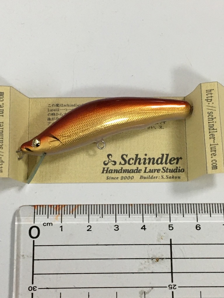 シンドラー 牛若 ハンドメイドミノー Schindler シンドラー 牛若 ハンドメイドミノー Schindler Schindler