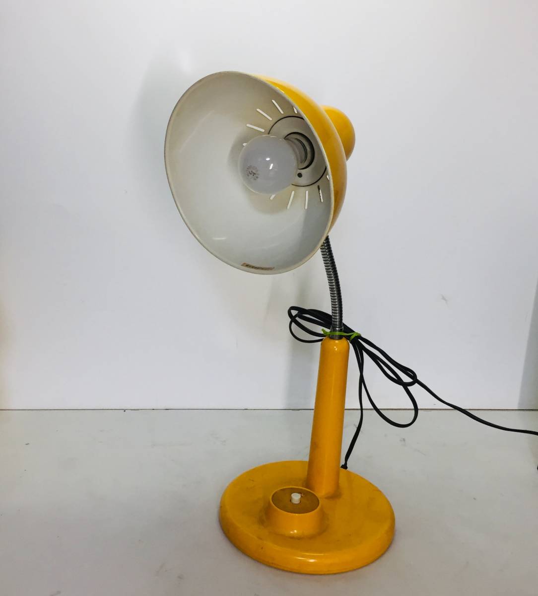 昭和 レトロ ナショナル白熱灯 デスクスタンド 卓上スタンド LB-620-Y 昭和レトロ National ラジオ付き白熱燈スタンド Yahoo!オークション