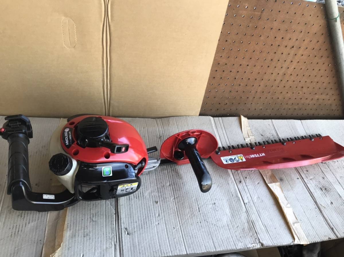 【未使用に近い】ゼノア ZENOAH HT751H PRO1 エンジン ヘッジトリマーヘッジトリマ造園 庭カット剪定機ハンドル軽量動作確認