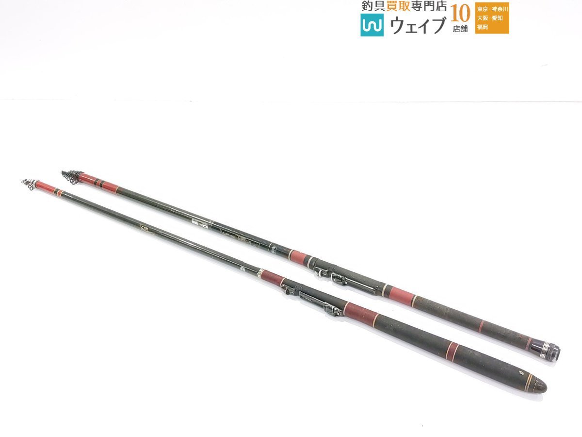 全体的に状態が悪い】がまかつ がま磯 マーク2 ゴールド 硬調 0号 6.3