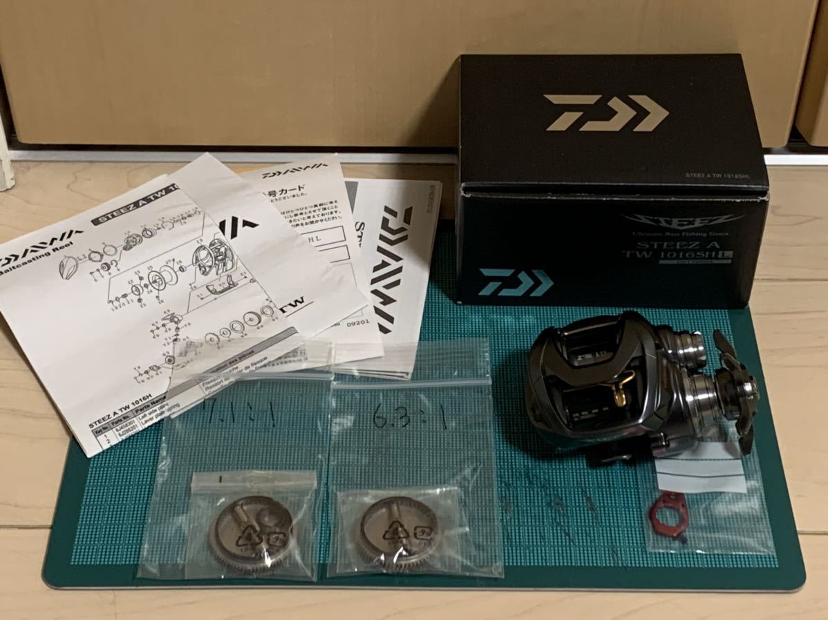 ダイワ24スティーズSV TW 100XHL 左ハンドル（傷や汚れあり