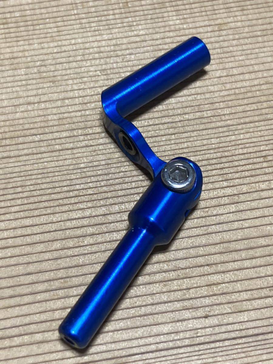 八坂製作所 への字アダプター ブルー