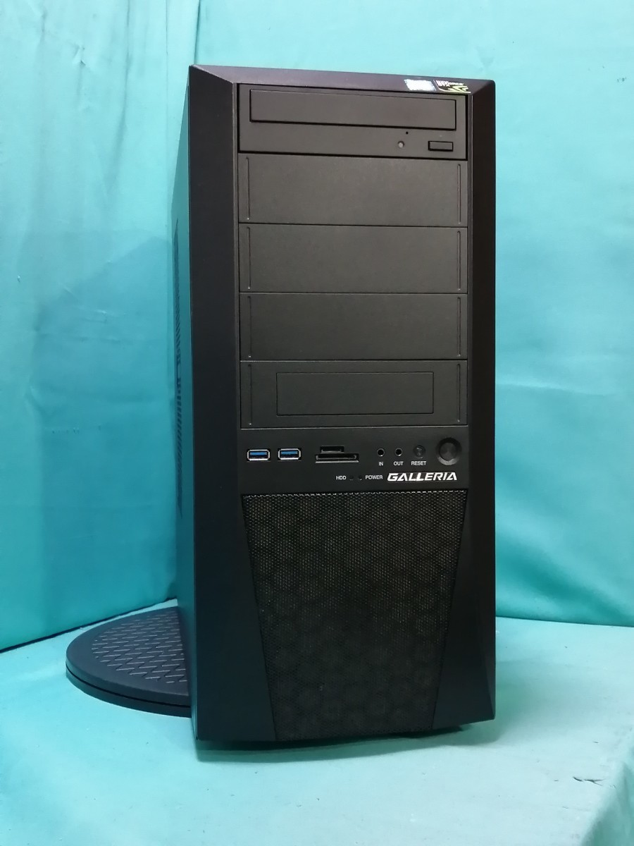 ゲーミングPC GALLERIA Core i7 8700K（6コア12スレッド） GTX1070