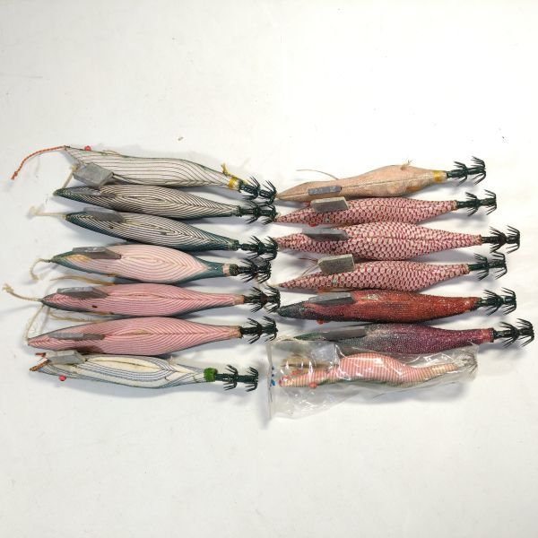 エギ14本セット 釣れるカラー 新品エギ14本セットヤマシタ・ダート