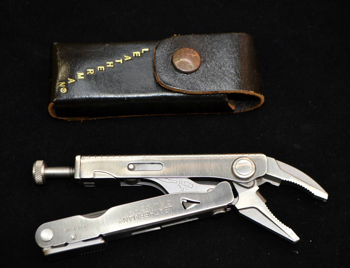 目立った傷や汚れなし】珍品希少レアモデル LEATHERMAN CRUNCH 目立った傷や汚れなし】珍品希少レアモデル LEATHERMAN CRUNCH