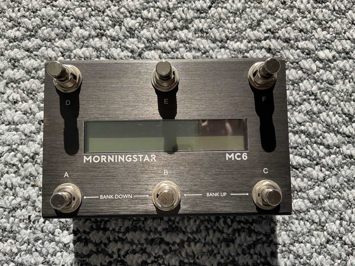 動作問題なし　MORNINGSTAR MC6 mk2 動作問題なしMORNINGSTAR MC6 mk2