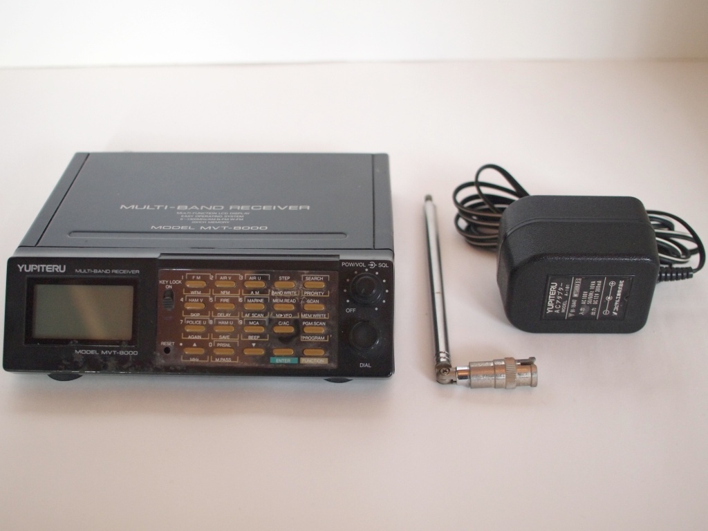 YUPITERU マルチバンドレシーバー MVT-8000 受信機 広帯域受信機