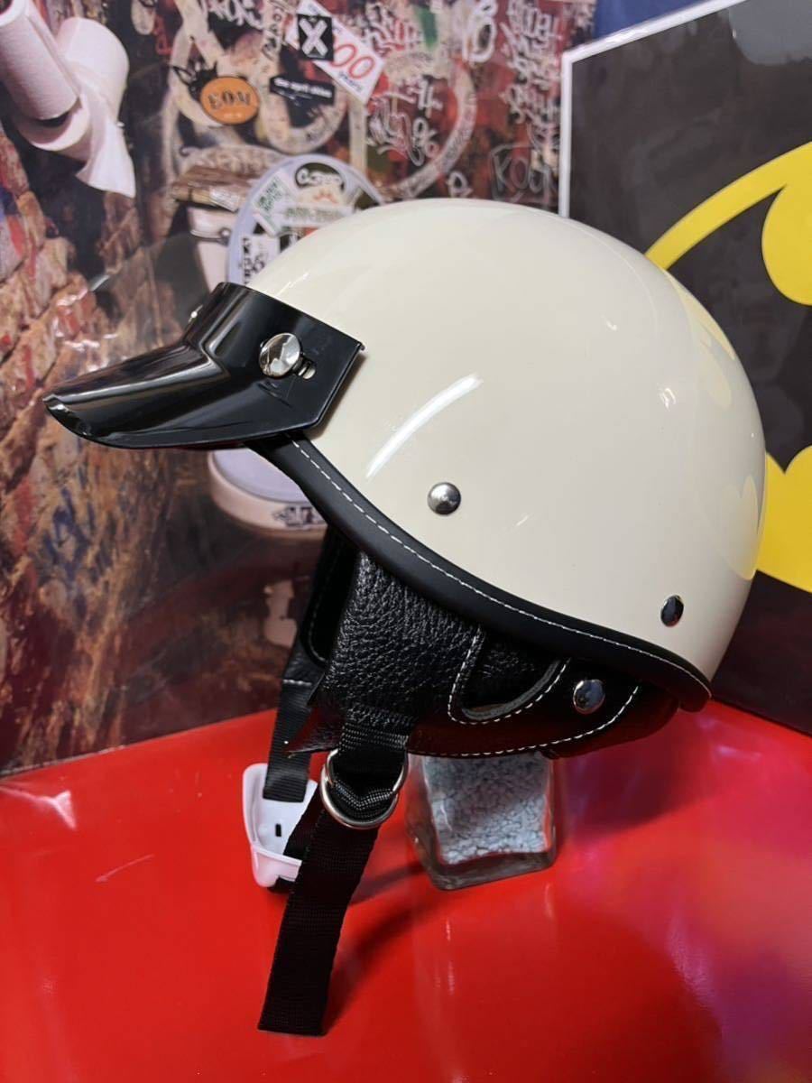 ハーフヘルメット　ショーティー　ツヤなし　検 ハーレー　bell 　TT＆Co ハーフヘルメットショーティーツヤなし検 ハーレーbell TT＆Co