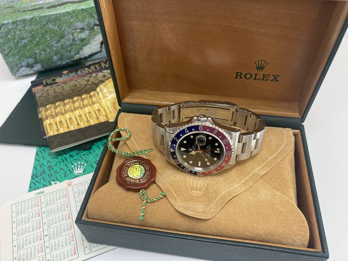 ロレックスGMT 6542 ベゼル セット あけよ