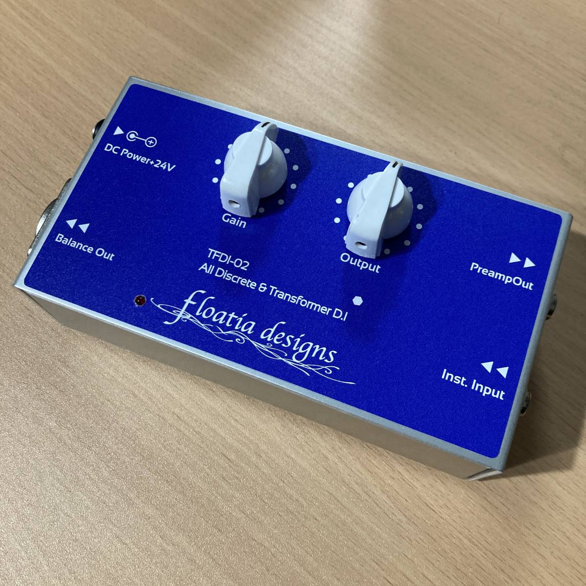 【美品】Floatia Designs ベース用プリアンプ Floatia Designs FETD-07 Amethyst Preamp ｜イケベ楽器店