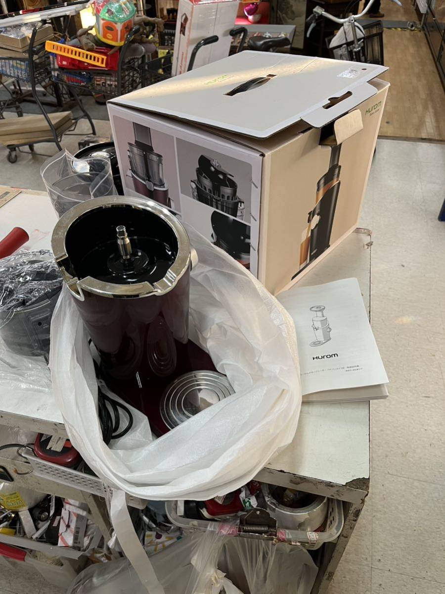 【やや傷や汚れあり】hurom スロージューサー h100ebaa01の落札情報詳細 ヤフオク落札価格検索 オークフリー
