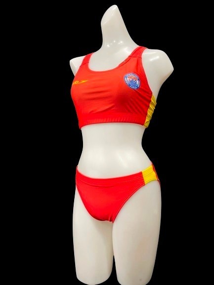 speedo 競泳水着 赤 Lifesaving JapanサイズM