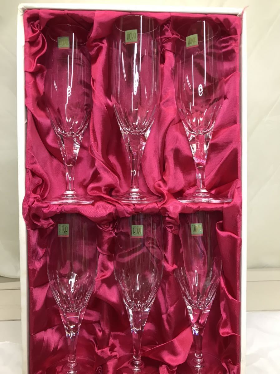 HOYAクリスタルグラス 6客セット HOYAクリスタル サンフォニー・ド