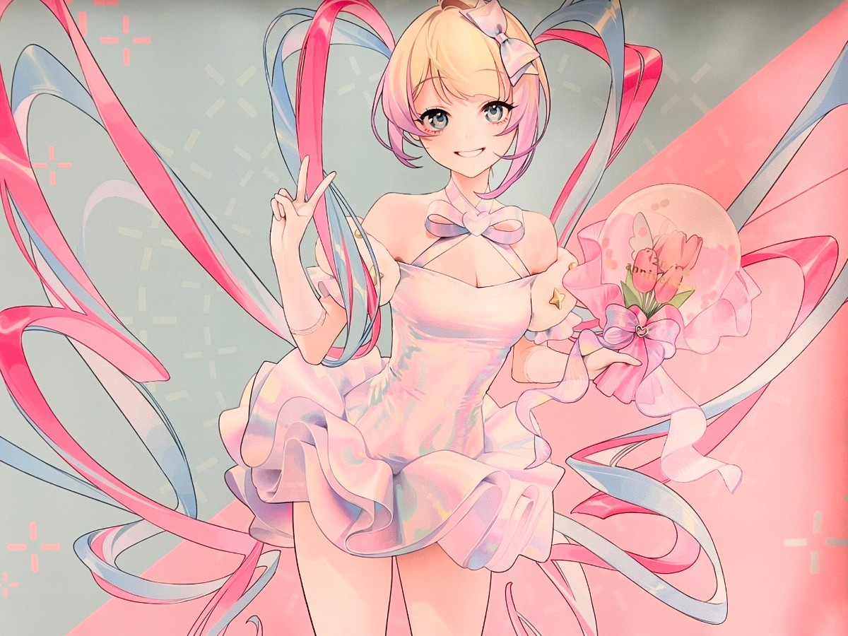 超絶最かわてんしちゃん B2タペストリー 超絶最かわてんしちゃん B2