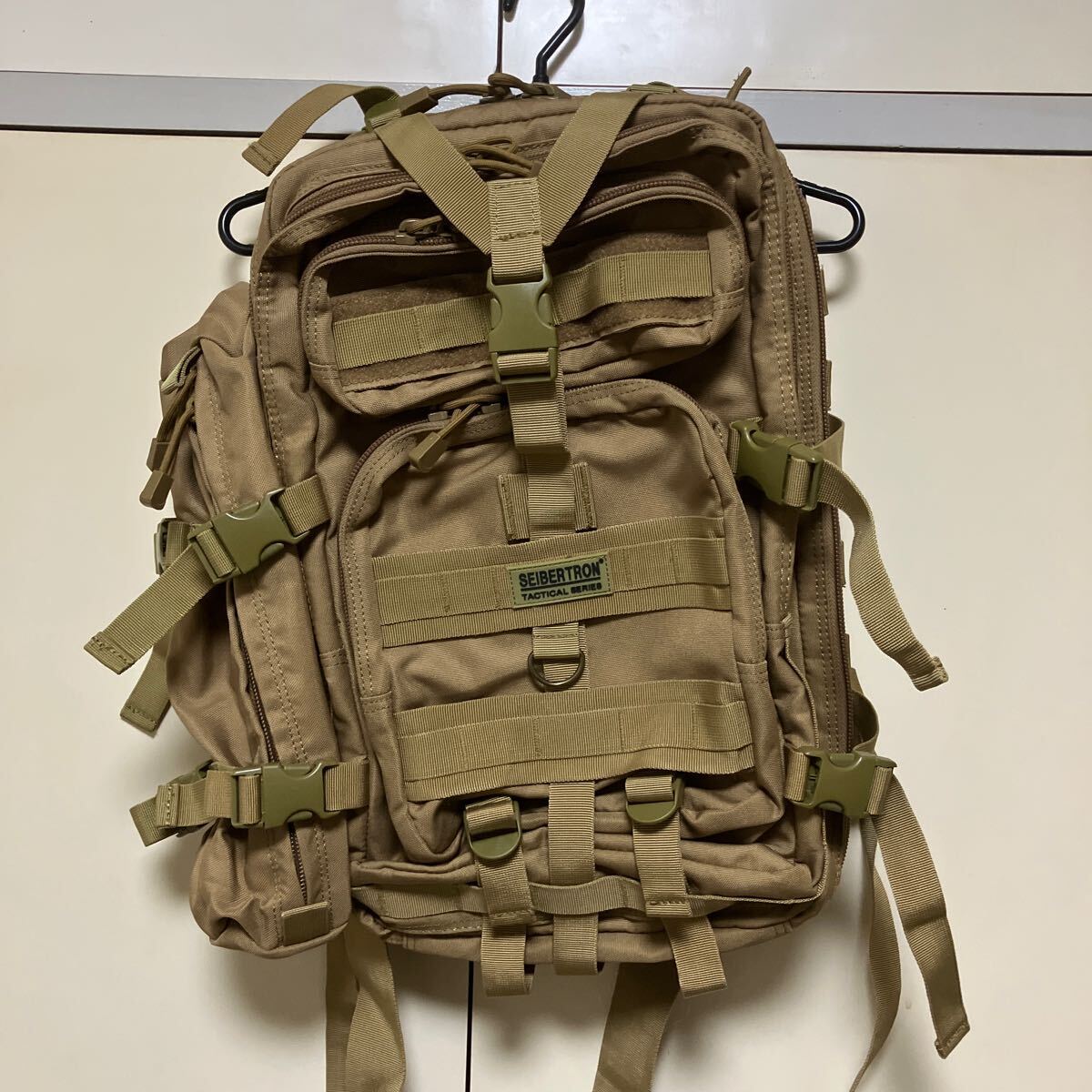 SEIBERTRON タクティカルバックパック タン サイバトロン バックパック 3Pタクティカル MOLLE 防水 軽量