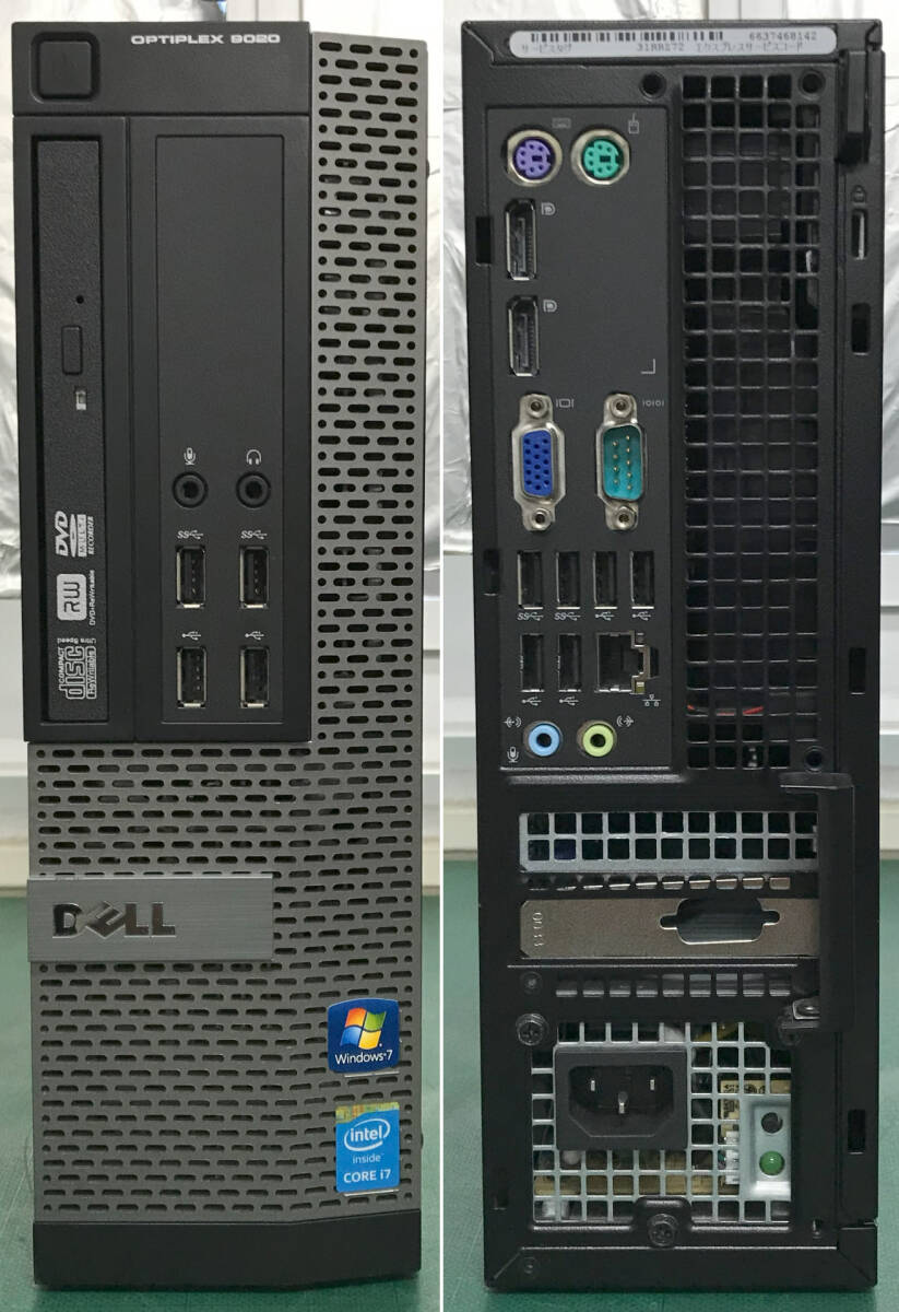 DELL9020SFFCore i7-4790メモリ16GB SSD256GB