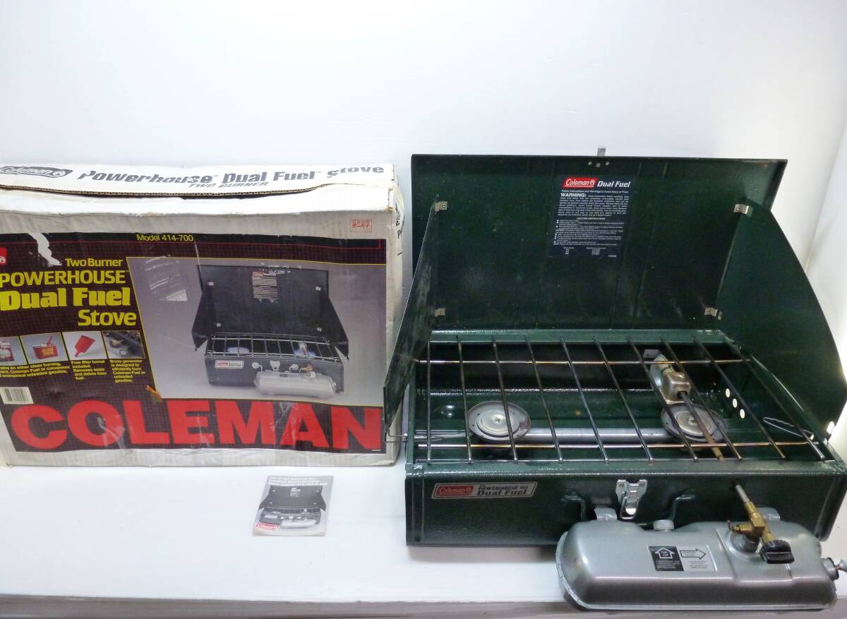 Coleman/コールマン 424-700 Dual Fuel Compact Stove ツーバーナー