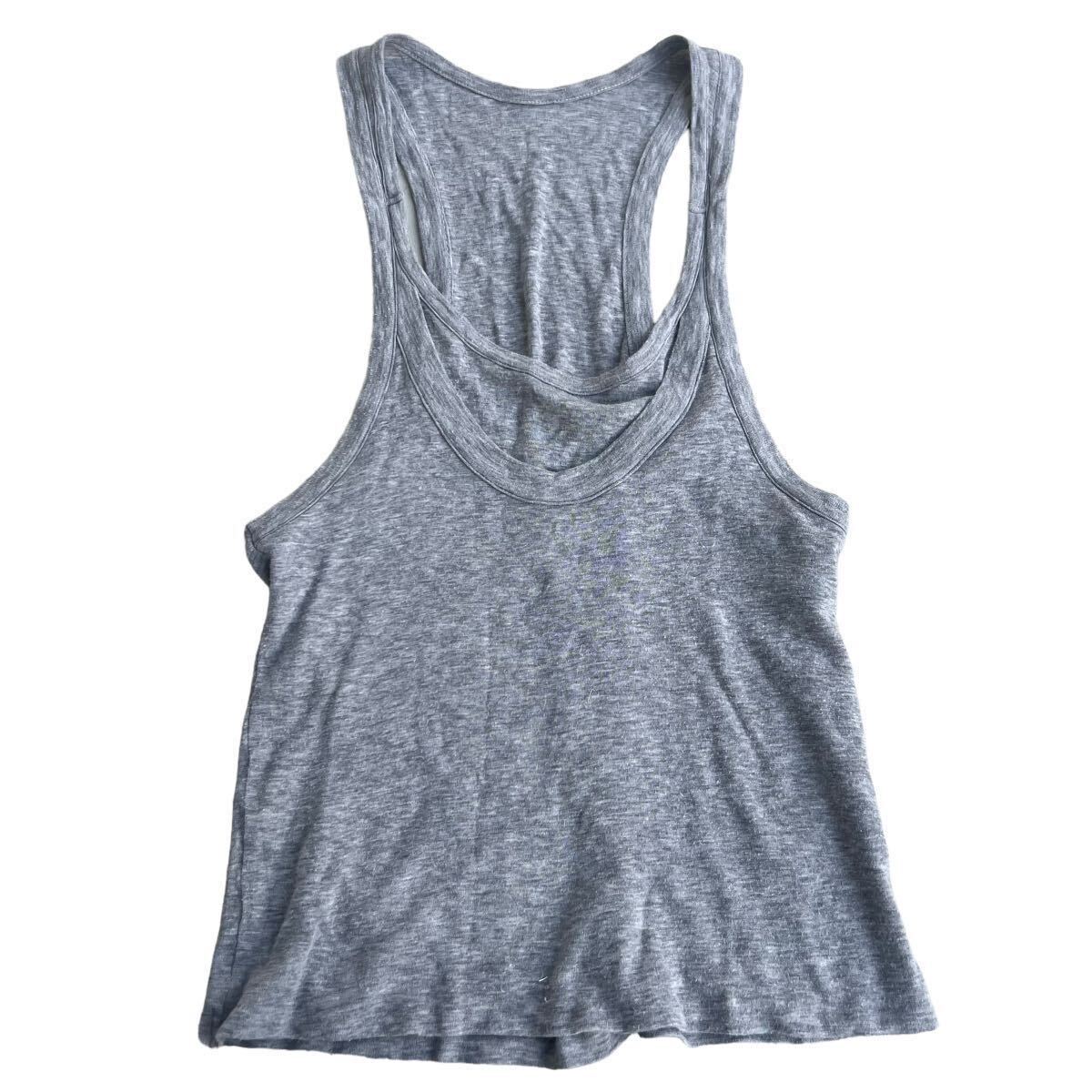 00s archive japanese label tank top y2k