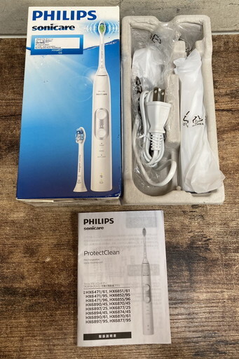 電動歯ブラシ PHILIPS sonicare HX6897/25 目立った傷や汚れなし