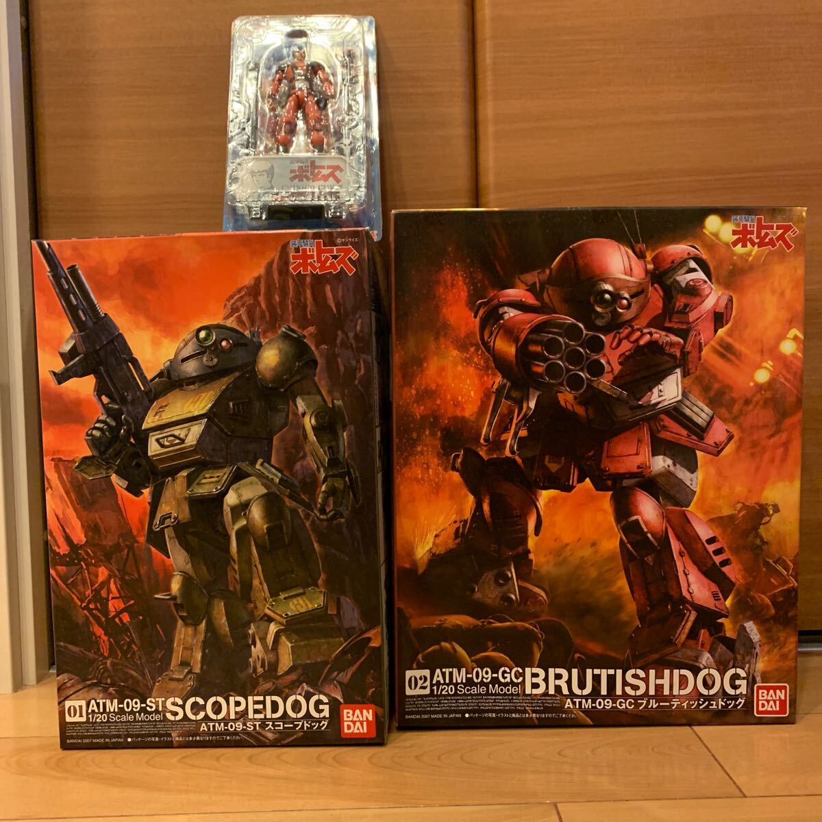 1円〜 バンダイ 1/20 装甲騎兵ボトムズ ATM-09-GC ブルーティッシュ