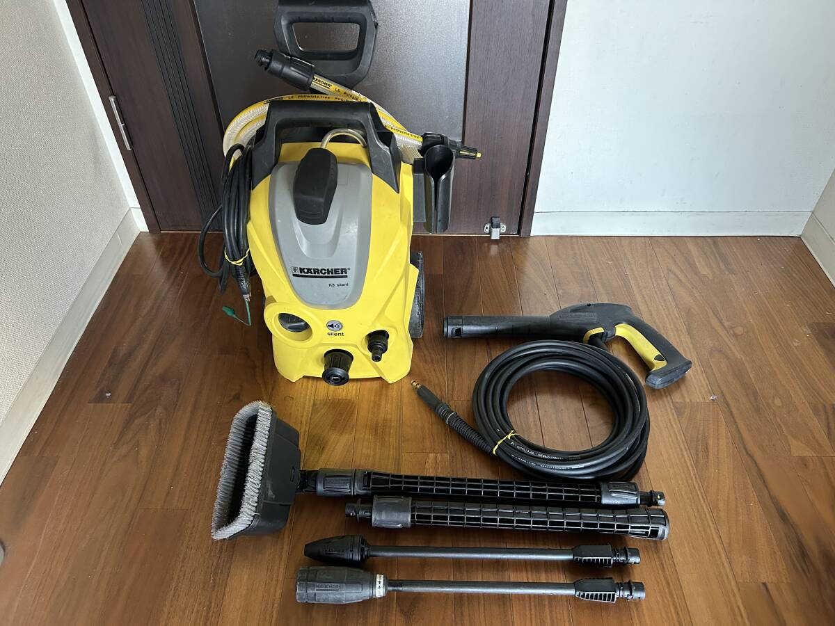 新品未開封】ケルヒャー 高圧洗浄機 K3 サイレント 悪し ベランダ 静音  