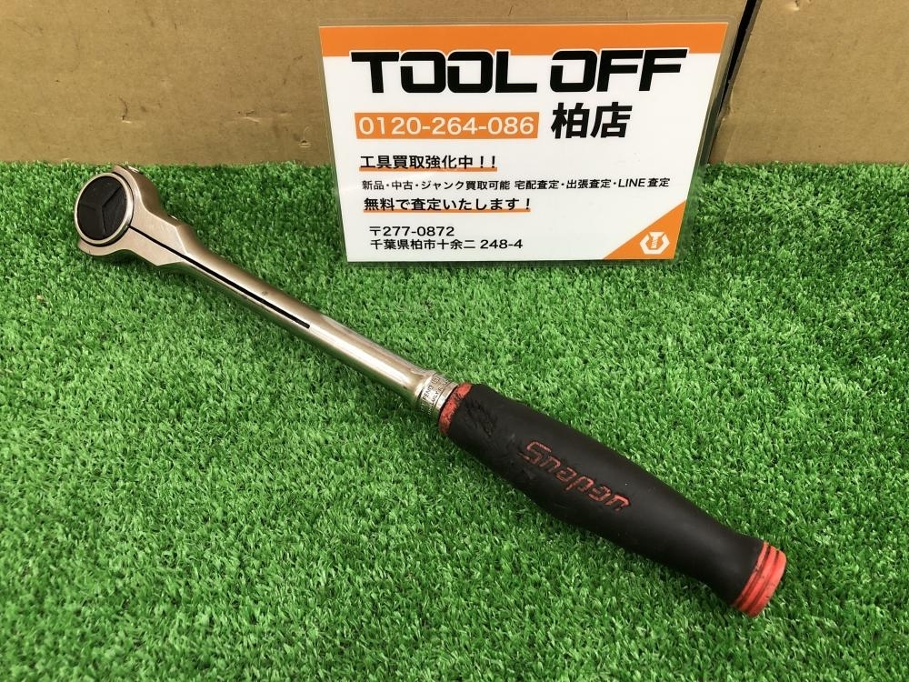 スナップオン snap-on スイベルラチェット 3/8 FHC737 中古 グリップ ギヤ 交換済み スナップオン スイベルラチェット FHNF100 3⁄8 スナップオン  3⁄8