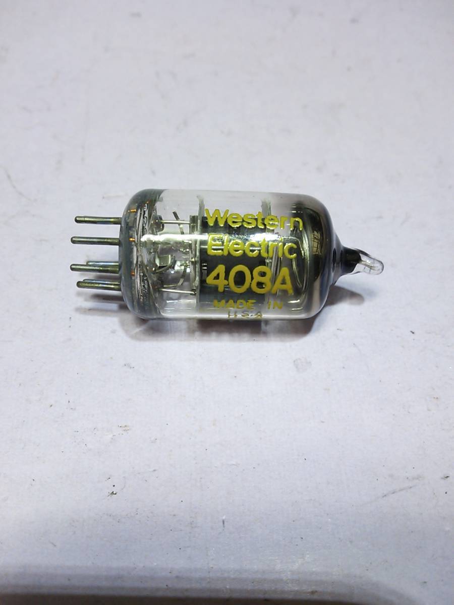 【未使用】真空管 WE 408A 1本 *800*の落札情報詳細 - Yahoo!オークション落札価格検索 オークフリー