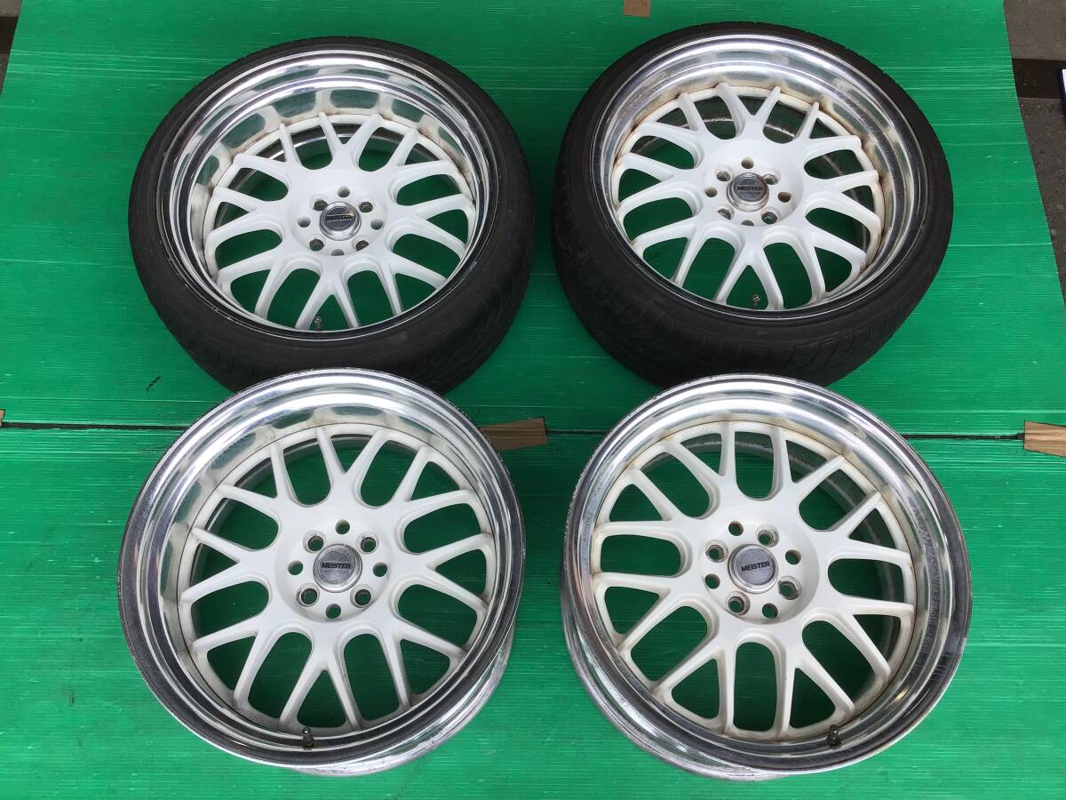 【専用】WORK MEISTER M1R 20インチ 9j 10j 114.3 専用】WORK MEISTER M1R 20インチ 9j 10j 114.3 Work Wheels