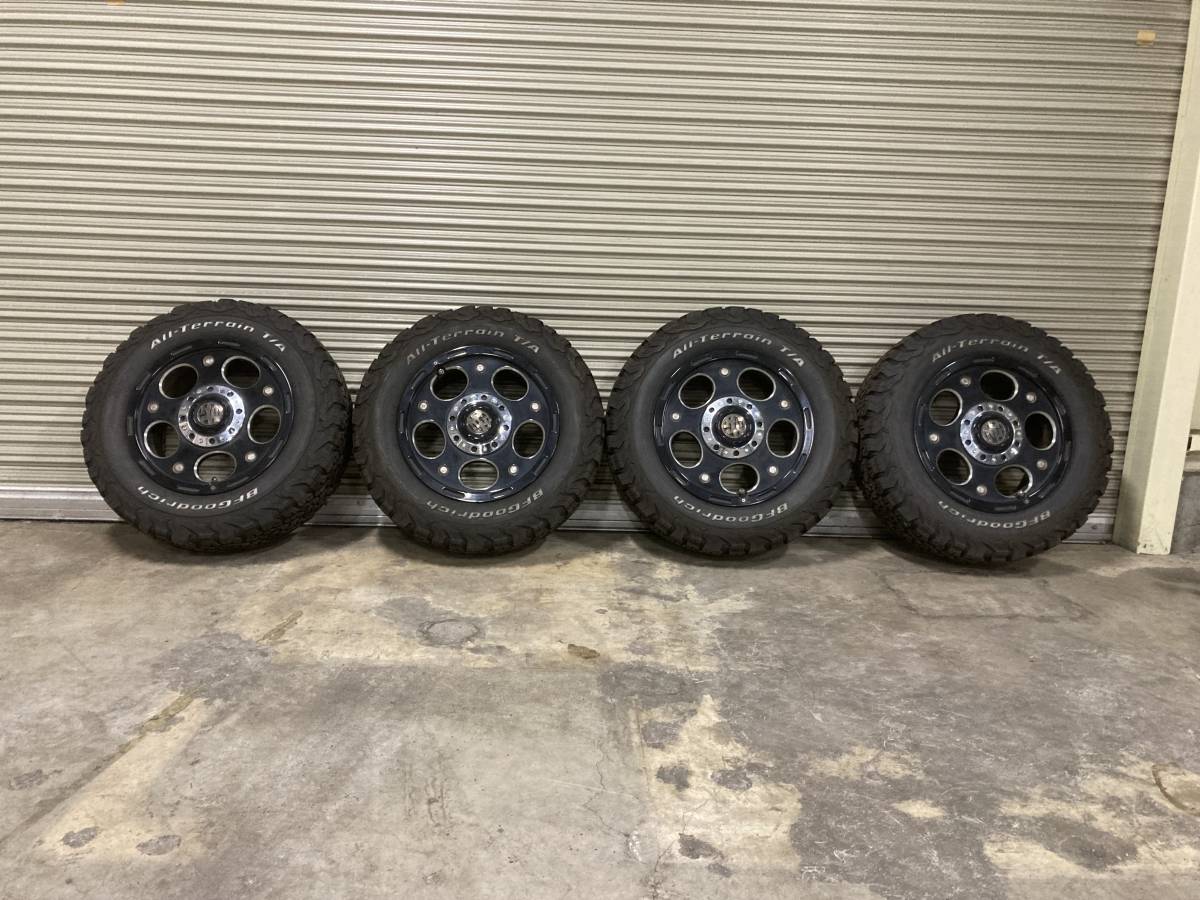 デリカD5 スタッドレス4本セット黒ホワイトレター デリカD5