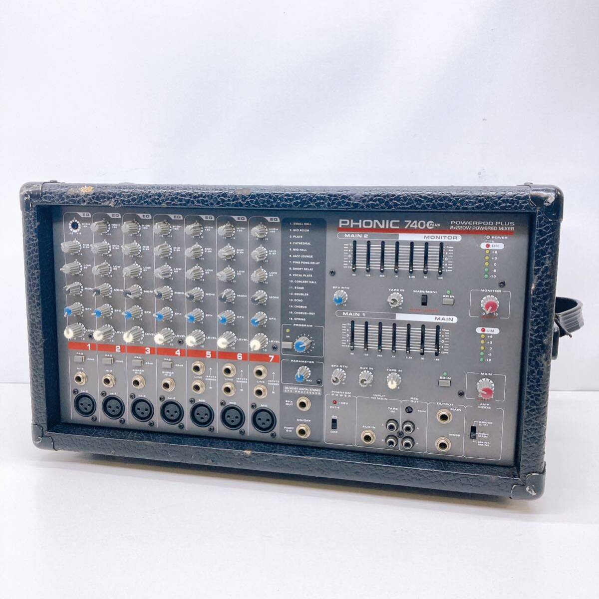 Phonic powerpod 1860 II パワードミキサー 16CH