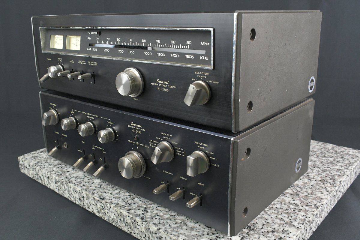 SANSUI TU-S607 EXTRA チューナー 動作確認済み現状品 チューナー